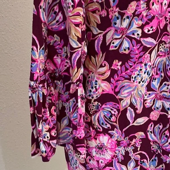 Lilly Pulitzer cotton 3/4 sleeve mini dress - Picture 4 of 7